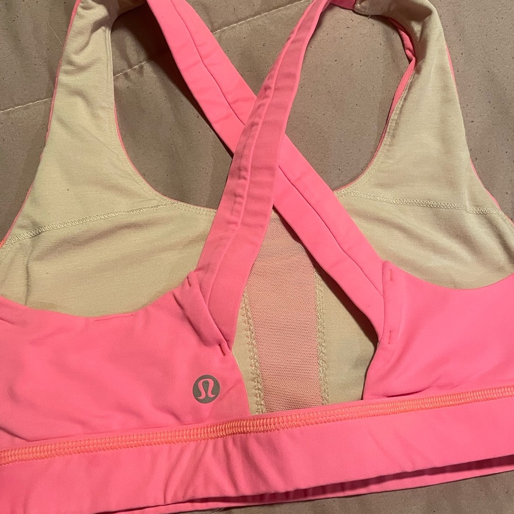 Lululemon Coral Sports Bra